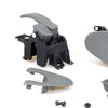 Nissan D40 Navara XE Crew Cab Ute 2004-2013 Gray Inner Door Handle Bezel