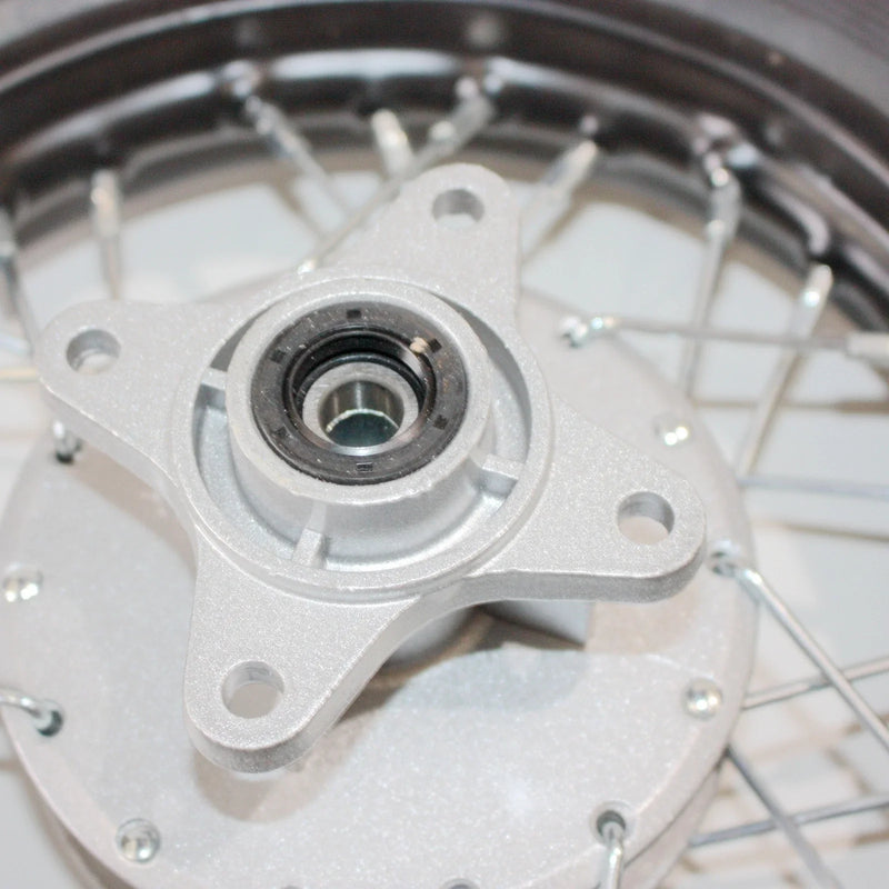 PIT PRO Dirt Bike 10" Inch Rear Back Drum Brake Wheel Rim + Tyre