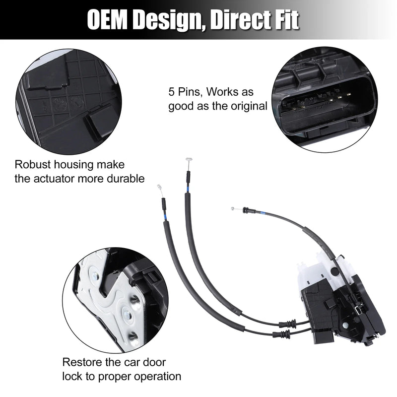 Hyundai Tucson Rear Left Door Latch Lock Actuator (2016-2019)