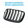 BMW E70 X5 E71 X6 Front Grill Grille Gloss Black (2007-2013)