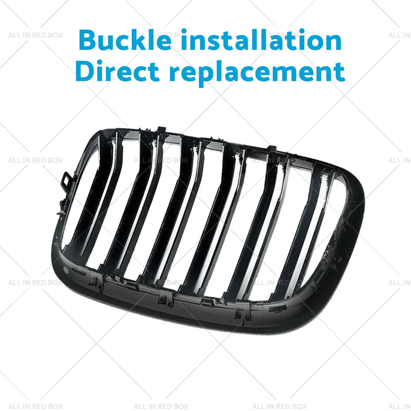 BMW E70 X5 E71 X6 Front Grill Grille Gloss Black (2007-2013)