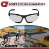 Motorcycle Riding Goggles Gray Lens Black Frame Tri-acetel Cellulose