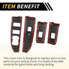 Ford Maverick Carbon Fiber Front Door Window Switch Panel Set (2022-2024)