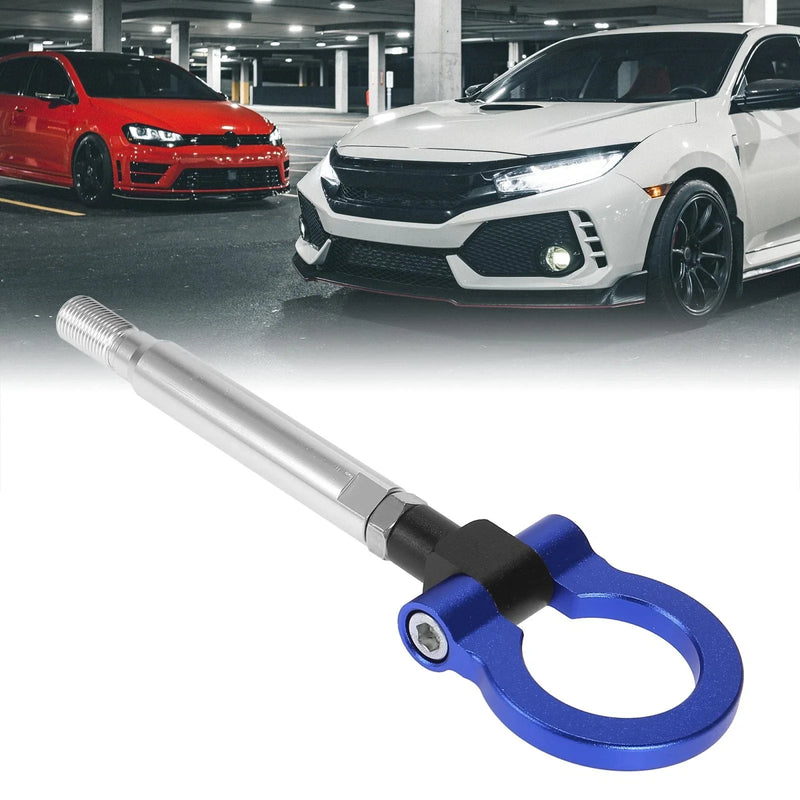 Subaru Impreza WRX BRZ Blue Front Bumper Tow Hook Ring (2012-2021)