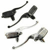 Motorcycle Handlebar 78” Hydraulic Brake Master Cylinder & Clutch Lever
