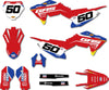 Gas Gas MC 50 (2024-2026) Milan Red Stickers Custom Graphics Kit