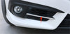 2016 Honda Civic Sedan Chrome Front Fog Light Stripe Lid Cover Trim (2016)