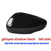 Ford Escape Left Black Turn Signal Hole Side Mirror Cover Cap (2020–2021)