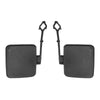 BMW X5 Black 1 Pair Rear Bumper Tow Hook Cover