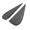 Jeep Wrangler Black Door Side Mirror Triangle Flag Applique (2007-2018)
