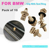 Trims On Sill & Door Entrance Plastic Clips 10/Set Interior Trim