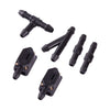 7 x Car Front Windscreen Wiper Arm Washer Nozzle Hose Connectors
