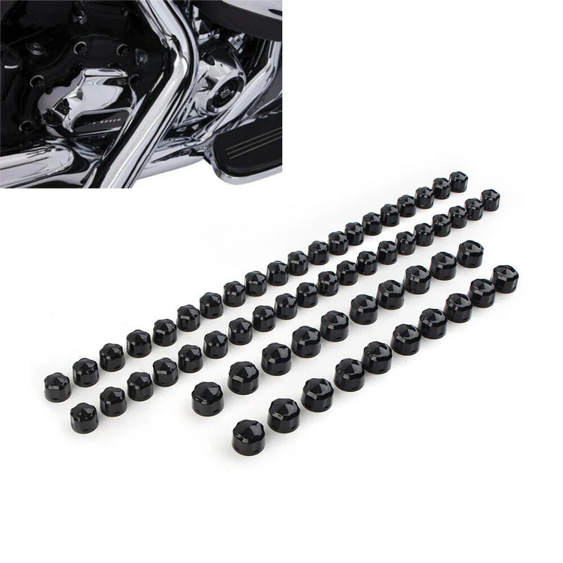 Harley Road Glide, Street Glide, Softail Engine Bolt Caps Cover (2001-2023)