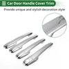 Mazda 6 Silver Tone Car Door Handle Cover Trim (2003-2008)