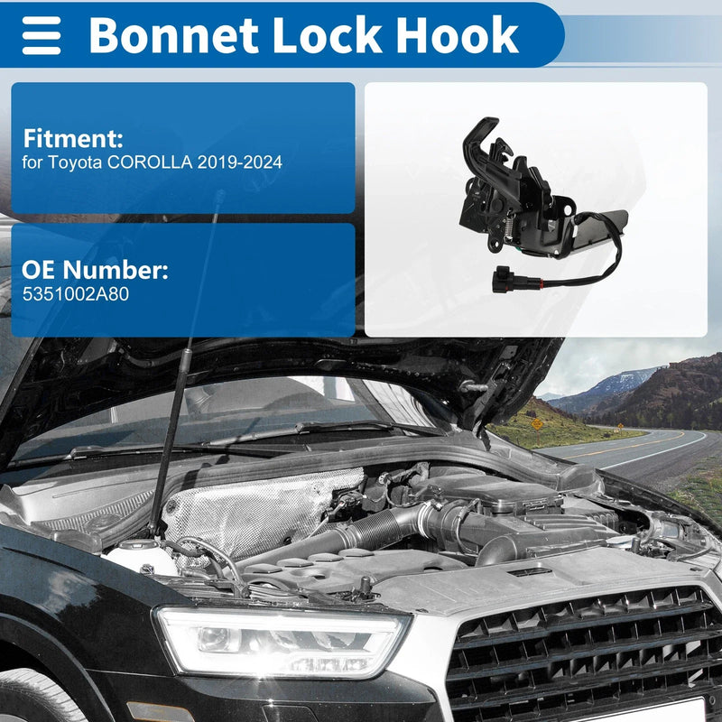 Toyota Corolla Hood Latch Assembly (2019-2024)