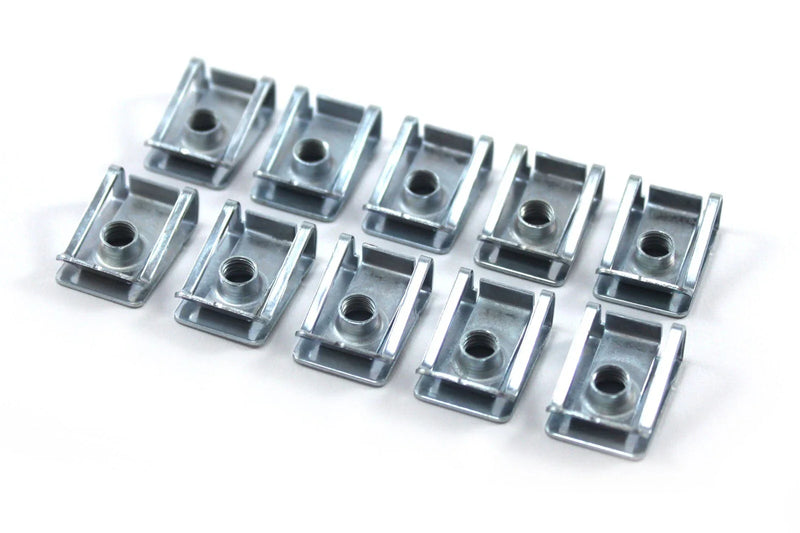 Fairing Clips 10x M5 5mm Thread Bodywork Panel Clip U Nut