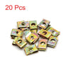 Make Model 20 Bronze Tone Metal Motorcycle Fairing Bolts U-Type Clips