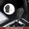 Nissan Maxima (2016-2023) Black Beige Faux Leather Car Gear Shift Knob Cover 1 Pc
