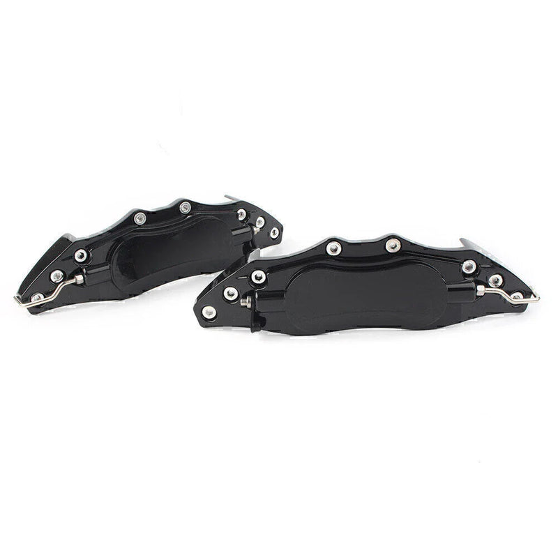 Universal Car Black 3D Metal Brake Caliper Covers