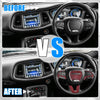 Dodge Charger Challenger 2015-2020 Red Steering Wheel Trim Set