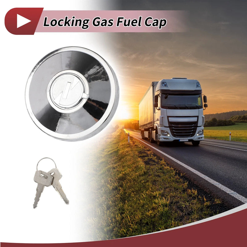 Mercedes-Benz LK LN2 LP MK Locking Gas Cap with 2 Keys