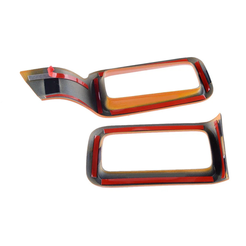 Ford Maverick 2 x Orange Side Air Vent Outlet Trim Covers (2022-2023)