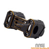 Pan America 1250 CVO Handlebar Risers Pull Back W/ Top Clamp Cover (2021-2023)