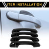 Toyota 4Runner 4pcs Black Exterior Door Handle Covers (2010-2019)