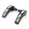 Harley Road Glide 2 x Black Saddlebag Lid Lifter Latch Levers (2014-2017)
