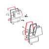 Toyota Land Cruiser Hardtop 1990-2021 RR Door Weatherstrip Set
