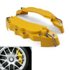 Universal Car Models Large Yellow Metal Disc Brake Caliper Covers