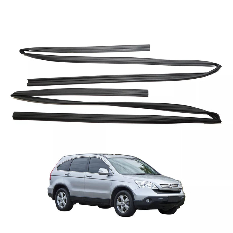 Honda CR-V Wagon 2007-2011 Front Door Glass Run Channel Seal Set