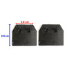 Bumper Hood Radiator Core Support rubber Pair Fits Datsun 1200 Sunny B110 70-73