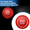 Toyota Highlander (2020-2022) Red Engine Start Stop Button Cover Ring