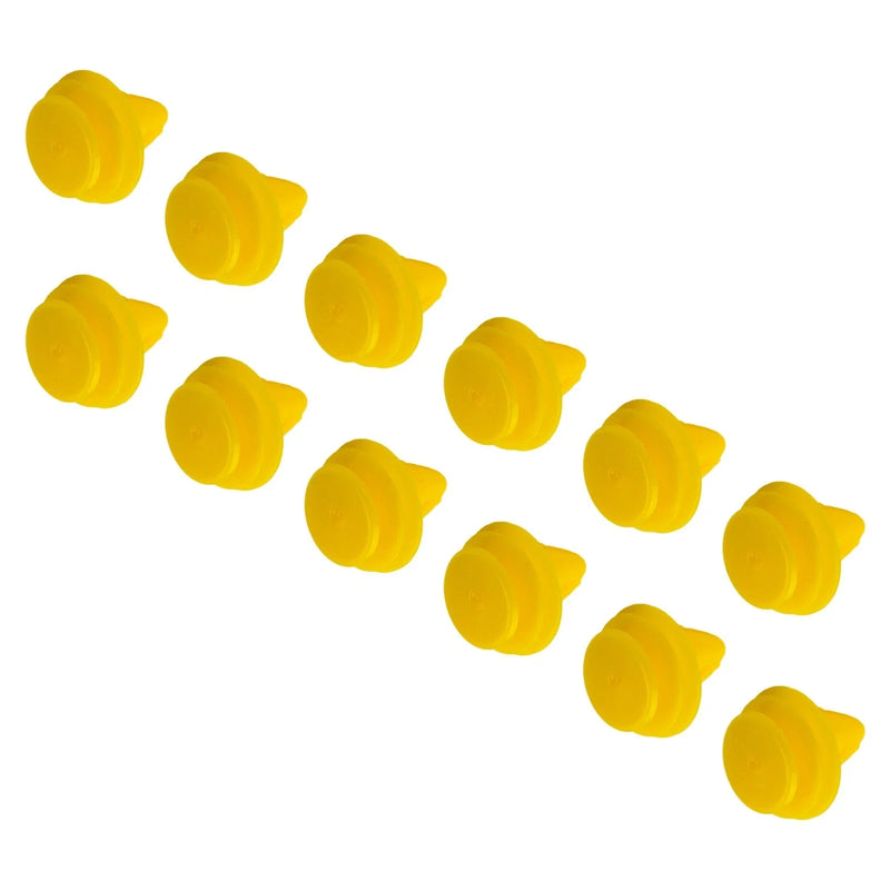 Volvo S80 S40 S60 C30 C70 Panel Clips Fasteners Yellow ABS