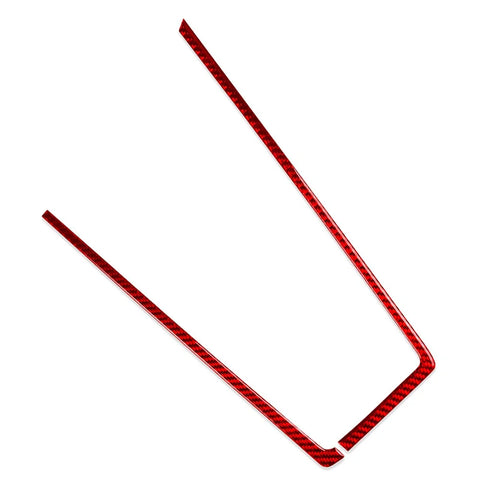 Volkswagen Golf 8 MK8 Inner Gear Shift Side Frame Trim Red (2021-2023)