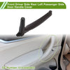 BMW X5 E70 Door Panel Handle Pull Trim Cover Deep Brown