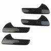 Dodge Durango 4Pcs ABS Carbon Fiber Inner Door Handle Covers (2011-2021)