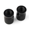 Car Truck Motorcycle Bike Black Tyre Air Valve Caps (Universal)