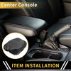 Ford F-150 Microfiber Leather Carbon Fiber Black Arm Rest Cover