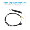 MTD Ride On Mower & Troy Bilt Deck Engagement Cable (Fits Various Years)