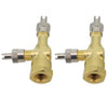 Motorcycles and Cars TPMS Valve Tee Adapter / Pack of 2 / Long lasting