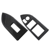 Subaru BRZ Toyota 86 Black Carbon Interior Window Switch Button Trim (2012-2020)