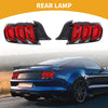 Ford Mustang 2015-2016 - 1 Pair, Black OLED Tail Lights Assembly