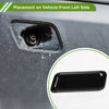 Toyota Land Cruiser Front Left Washer Nozzle Cover Black (2016–2021)