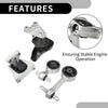 Honda Civic 1.8L Engine Motor Mount Set (2006-2011)