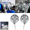 Harley FLHTCUSE FLHSE Road Glide 4.5" Chrome Headlight Fog Trim Lights