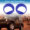 Jeep Wrangler 2 x Headlight Trim Bezels (2007-2018)