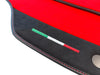 Ferrari 488 Pista Spider with Alcantara Red Floor Mats (2019-2023)