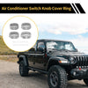 Jeep Gladiator JT Headlight Switch Knob Cover Ring (2020-2023)